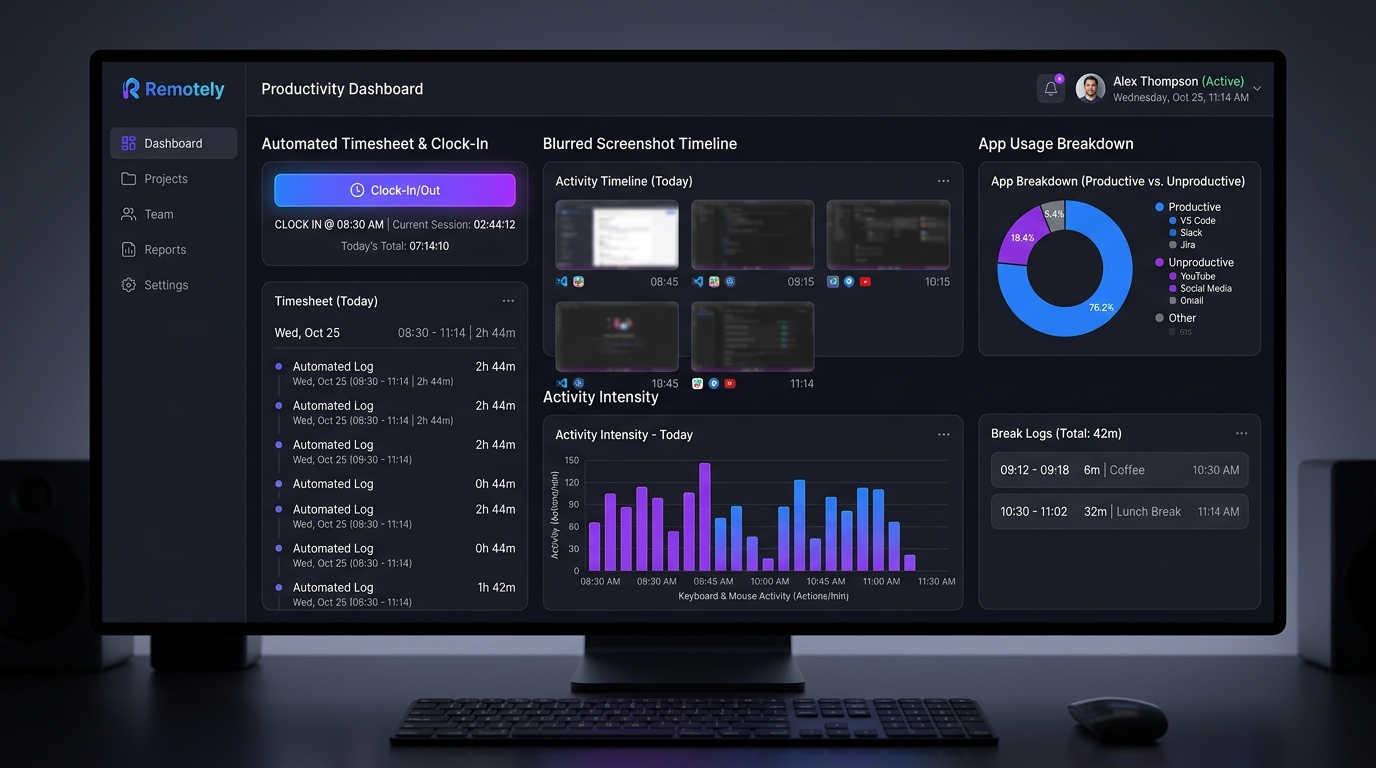 WFH Telemetry and Productivity Analytics